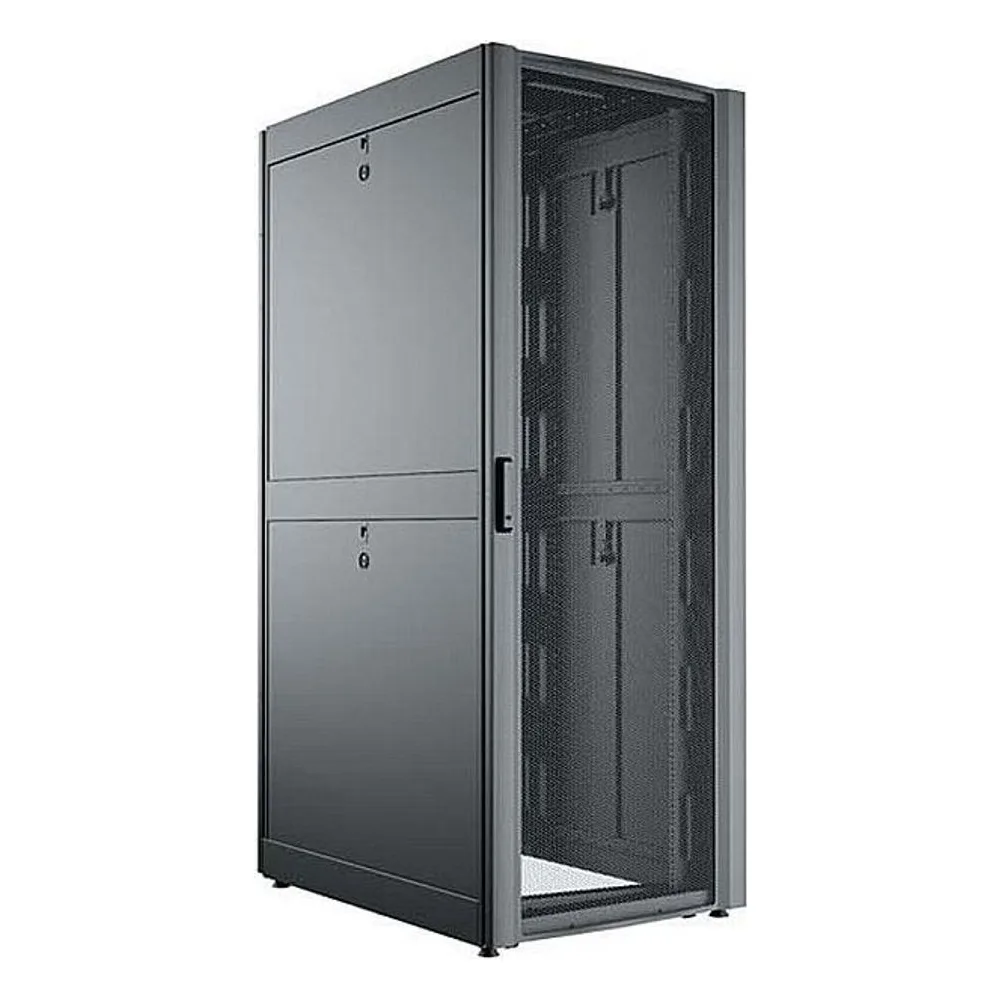 Шкаф телекоммуникационный C3 Solutions 42U 800x1200, черный, дверь перф.