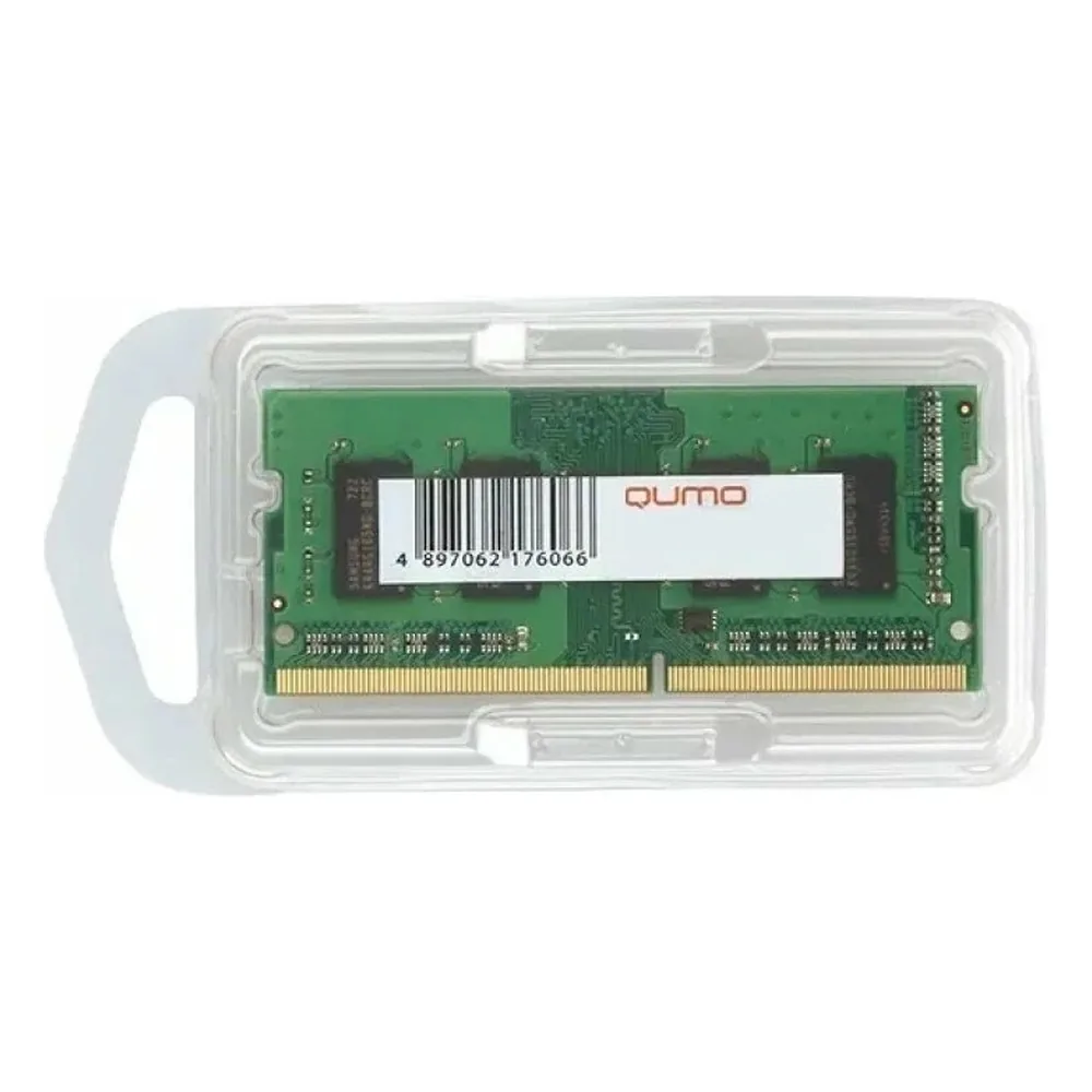 Оперативная память QUMO, DDR4, 16GB (1x16 GB), 3200 MHz, CL22, SO-DIMM