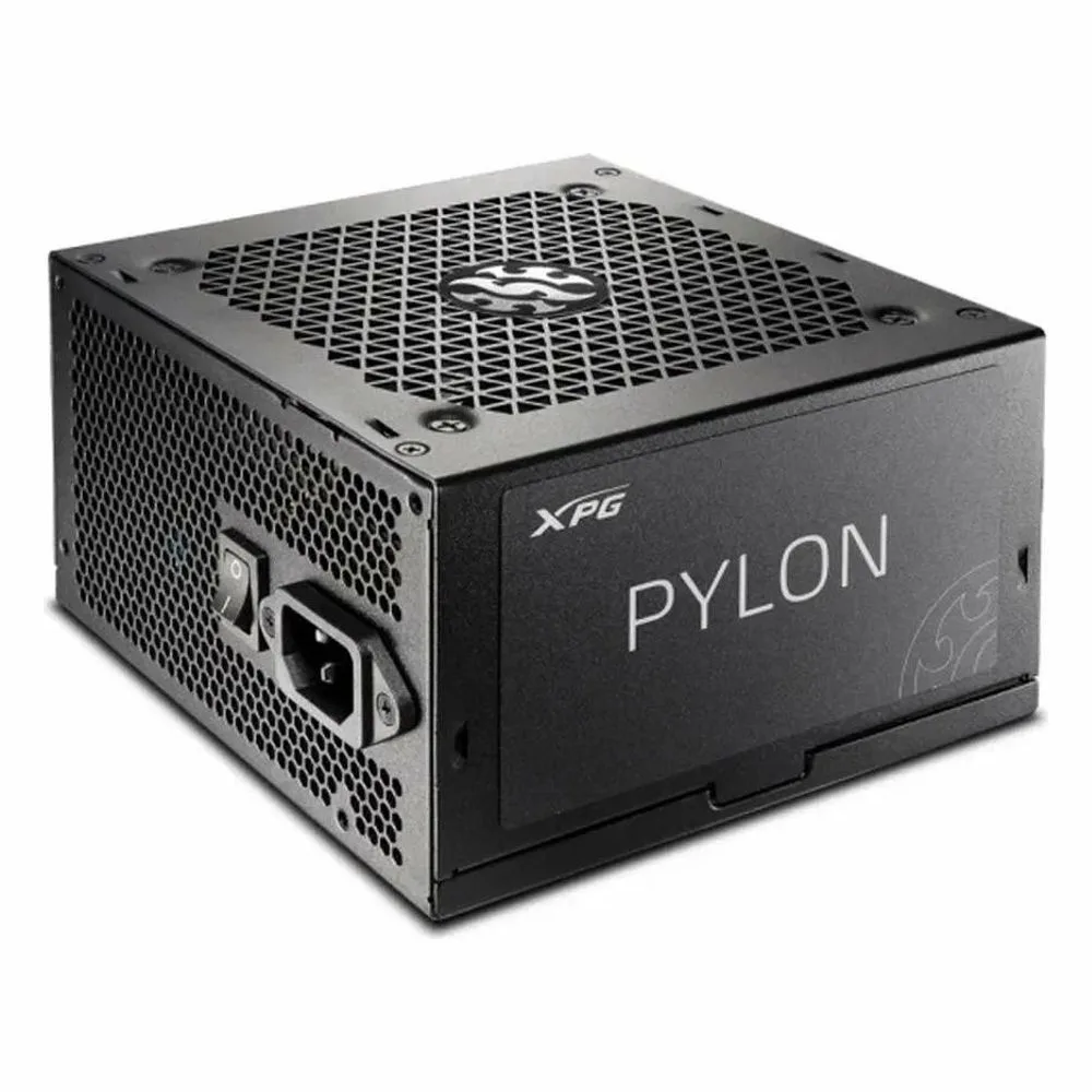 Блок питания ADATA XPG XPG 550 (PYLON550B-BKCEU), 550Вт, 80 PLUS Bronze, 120мм, черный