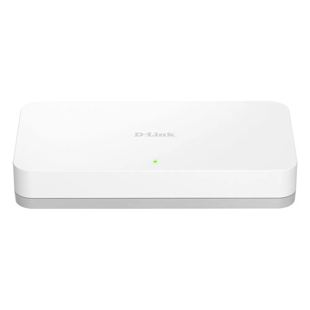 Коммутатор D-Link DGS-1008A/F1A, 8×1 Гбит/с, неуправляемый