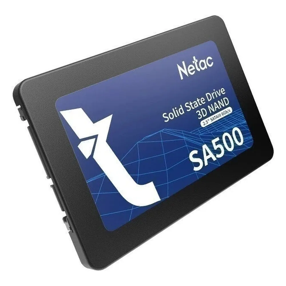 Накопитель SSD Netac SA500, 1Tb, SATA III, 2.5", R/W 530/475