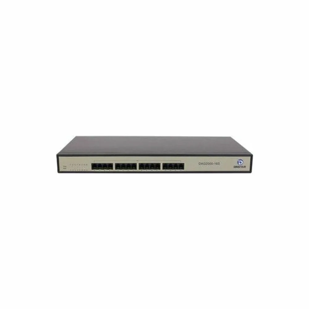 Шлюз IP Dinstar DAG2000-16S черный