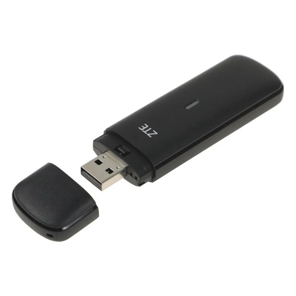 Модем ZTE MF833 2G/3G/4G USB Firewall +Router внешний черный