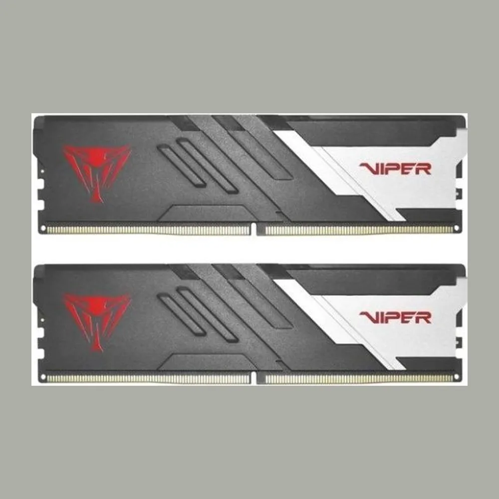 Оперативная память Patriot Viper Venom, DDR5, 64GB (2x32GB), 5600MHz, CL40, DIMM, с радиаторами, черный