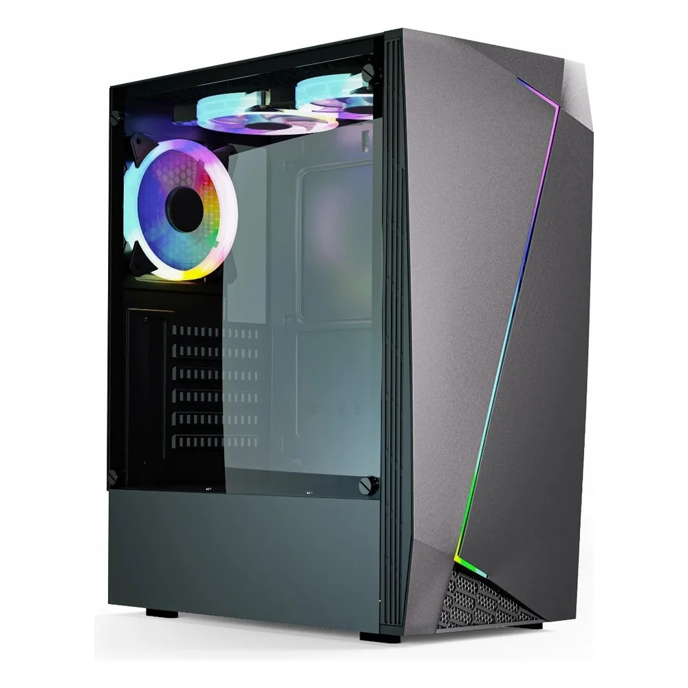 Компьютерный корпус ABR GQ-2 (8018) (USB 3.0X1 + USB 2.0 X2+audio)