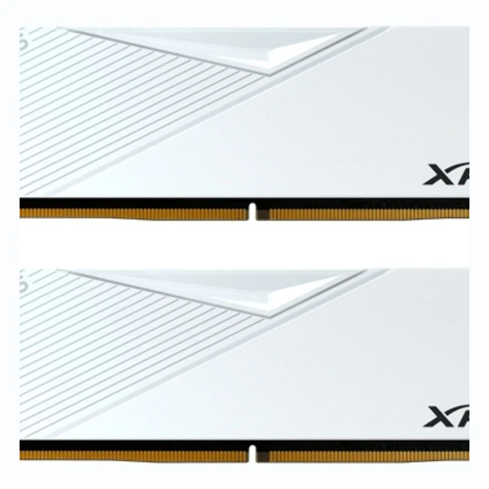 Оперативная память XPG Lancer, DDR5, 64GB (2x32GB), 6400MHz, CL32, DIMM, с радиаторами, белый