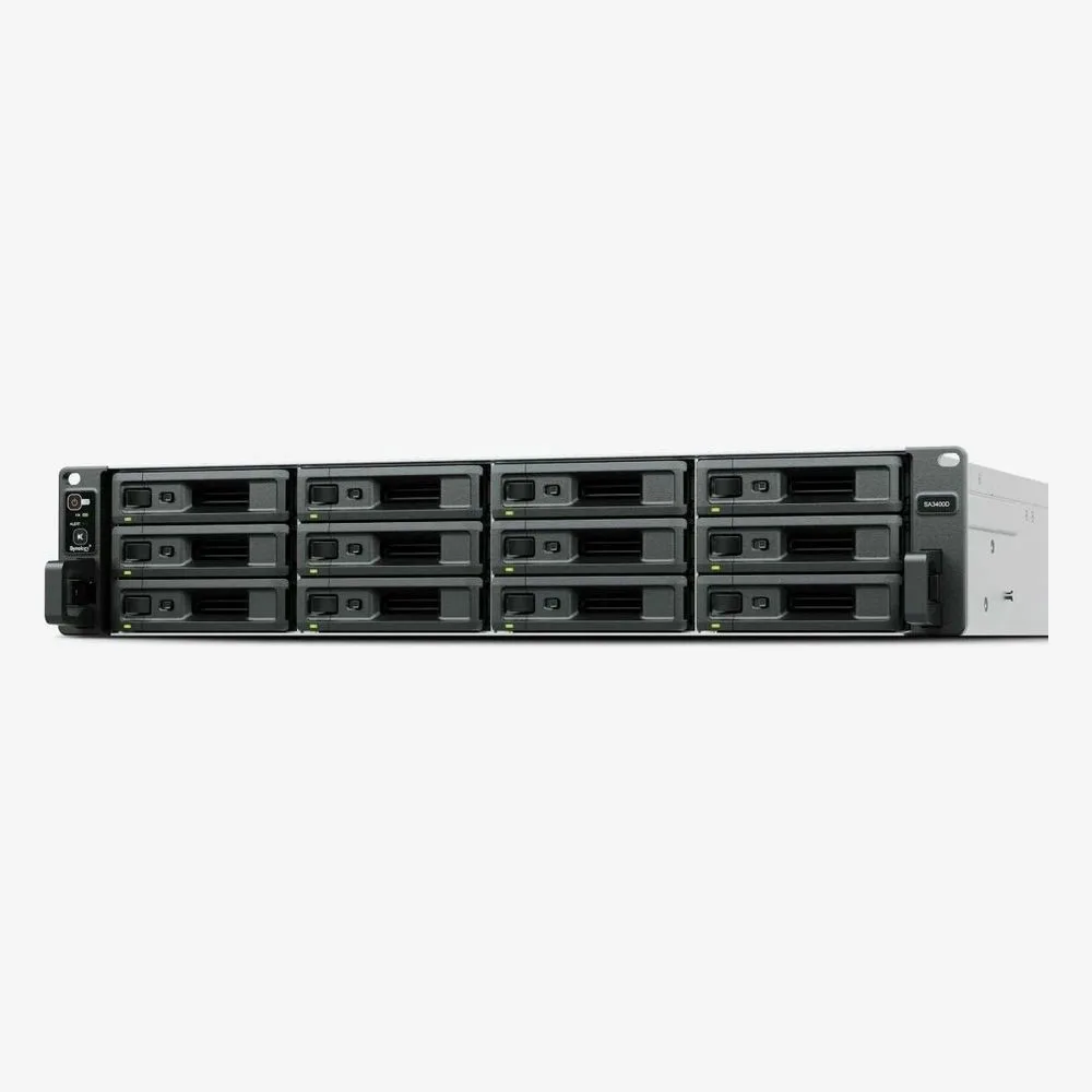 СХД SYNOLOGY стоечное исполнение 12BAY 2U NO HDD SA3400D
