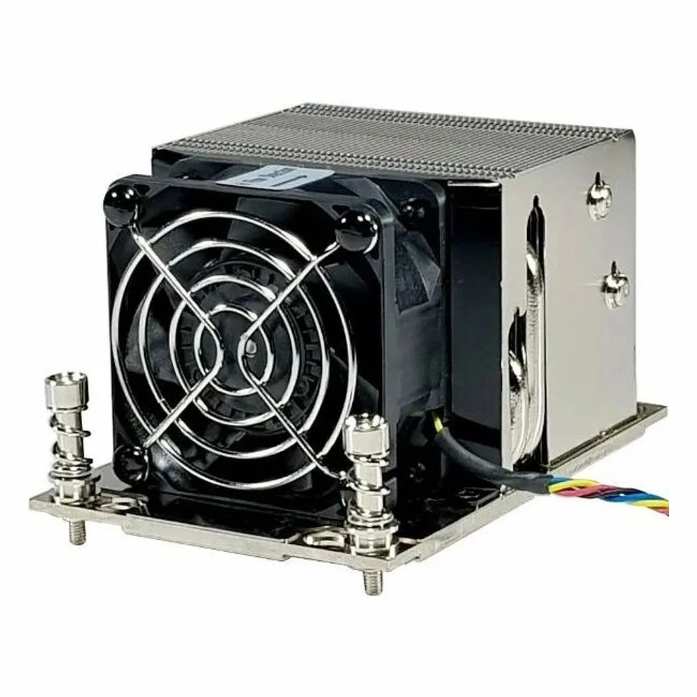 Кулер серверный Ablecom ACL-S20080 черный, 60 мм, алюминий/медь, 8400 об/мин, 52 дБ, 4 pin, 290 Вт, 64 мм