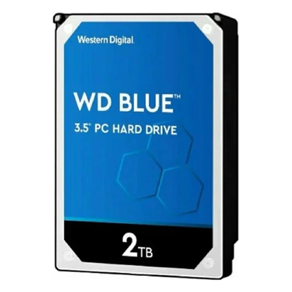 Жесткий диск HDD WD Blue 2Tb 5400rpm SATA 64Mb 3.5"