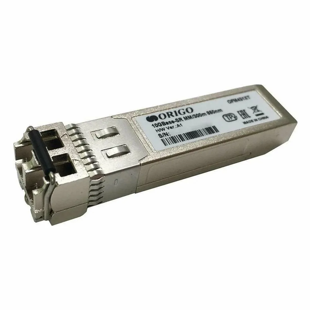 Трансивер ORIGO OFM431XT SFP+ Transceiver, 10Gbase-SR, Duplex LC, 850nm, Multi-mode, 300M