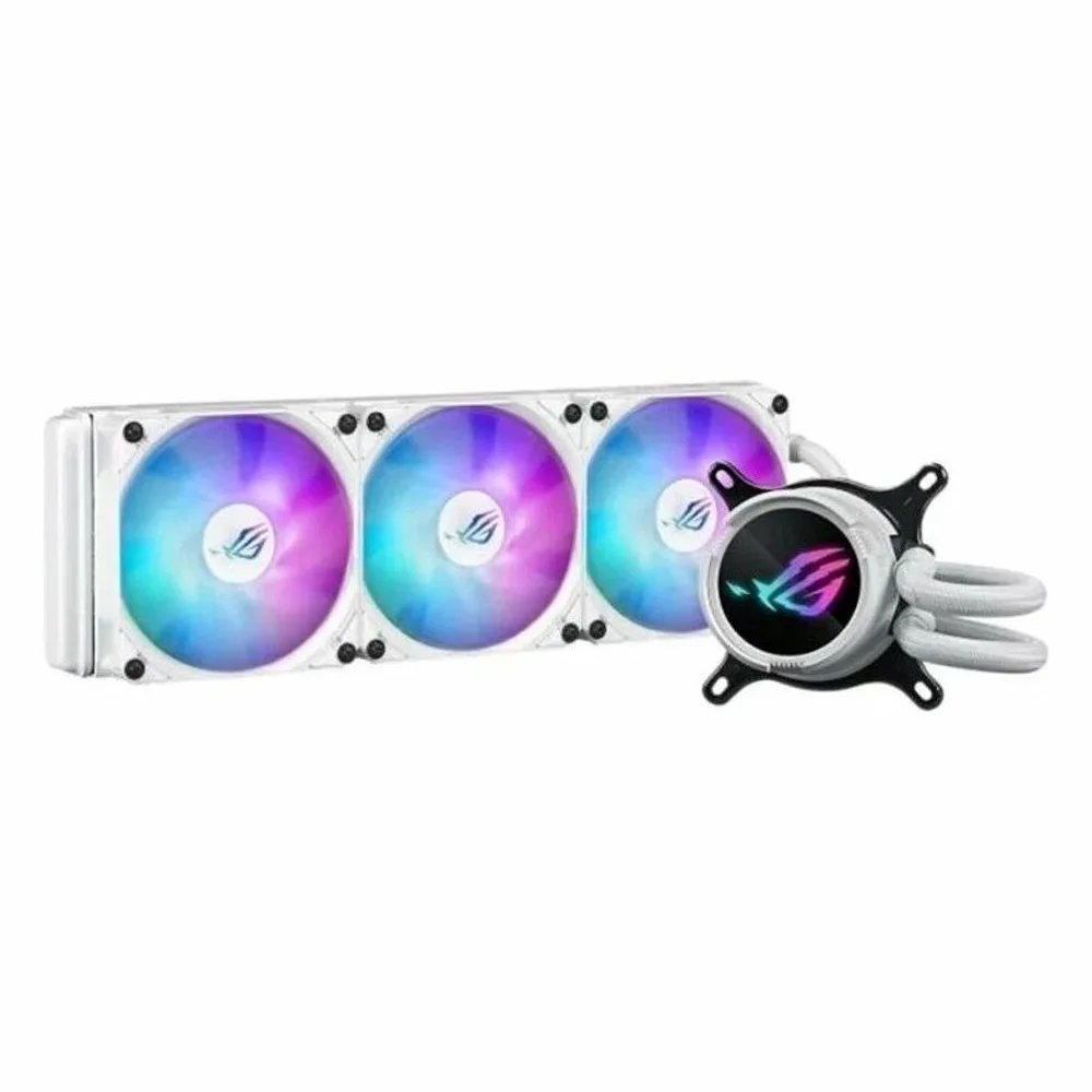 Система жидкостного охлаждения ASUS ROG STRIX LC III 360 ARGb белый, 120 мм, алюминий, 2200 об/мин, 36 дБ, 4 pin