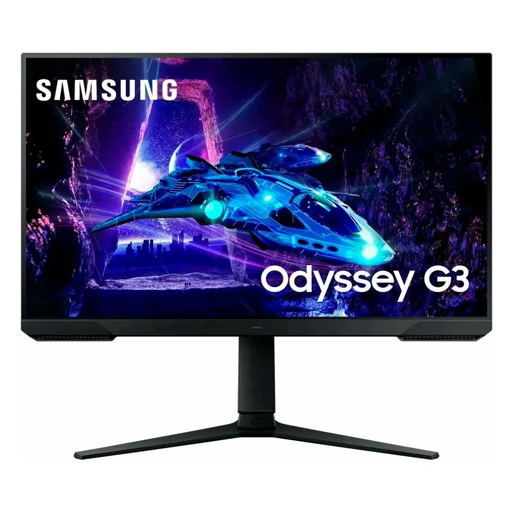 Монитор 32" Samsung Odyssey G3 G30D VA 1920x1080, 180 Гц, 1 мс, 16:9, 250 кд/м², HDMI, DisplayPort, HDR, Flicker Free, Low Blue Light, черный
