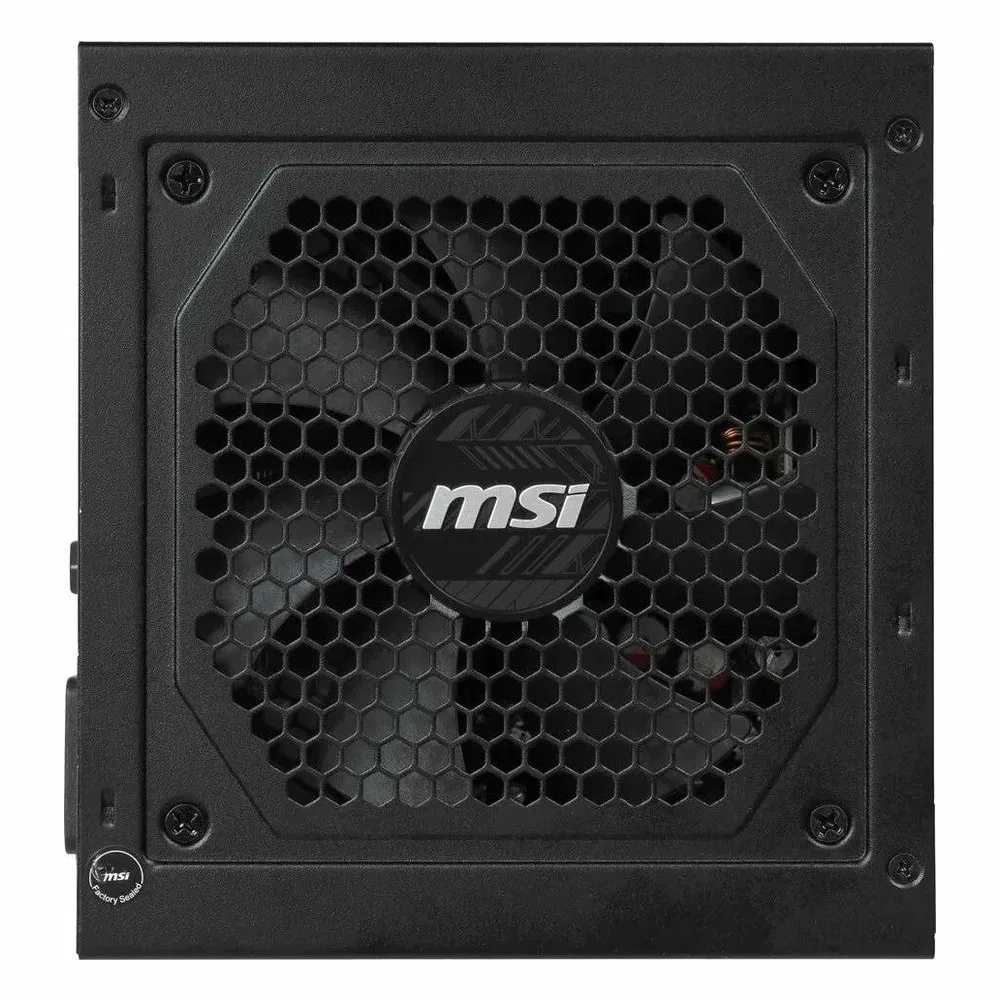 Блок питания MSI MAG A850GL PCIE5, 850Вт, 80+ Gold, 120мм, модульный, черный