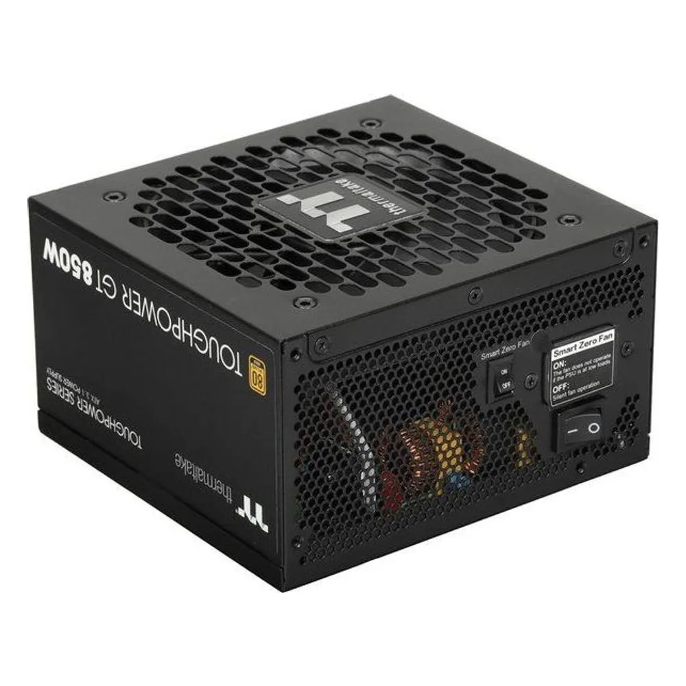 Блок питания Thermaltake Toughpower GT 850W, 850Вт, 80+ Gold, 120мм, модульный, черный