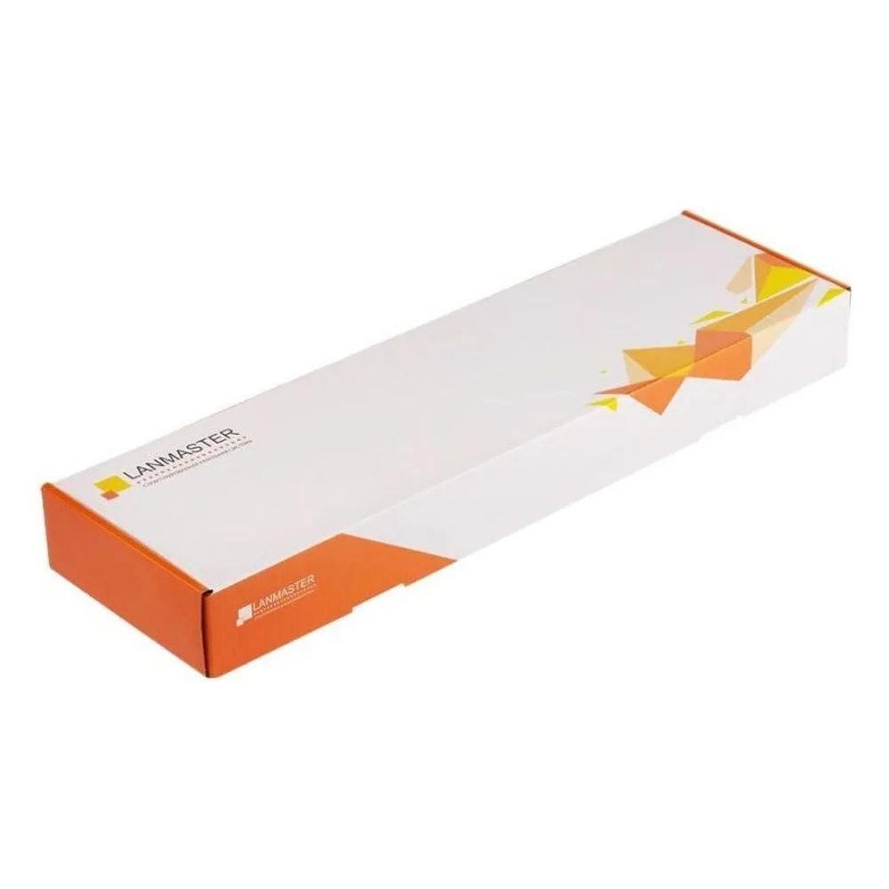 Патч-панель Lanmaster LAN-PPN24U6A 19" 1U 24xRJ45 кат.6A UTP