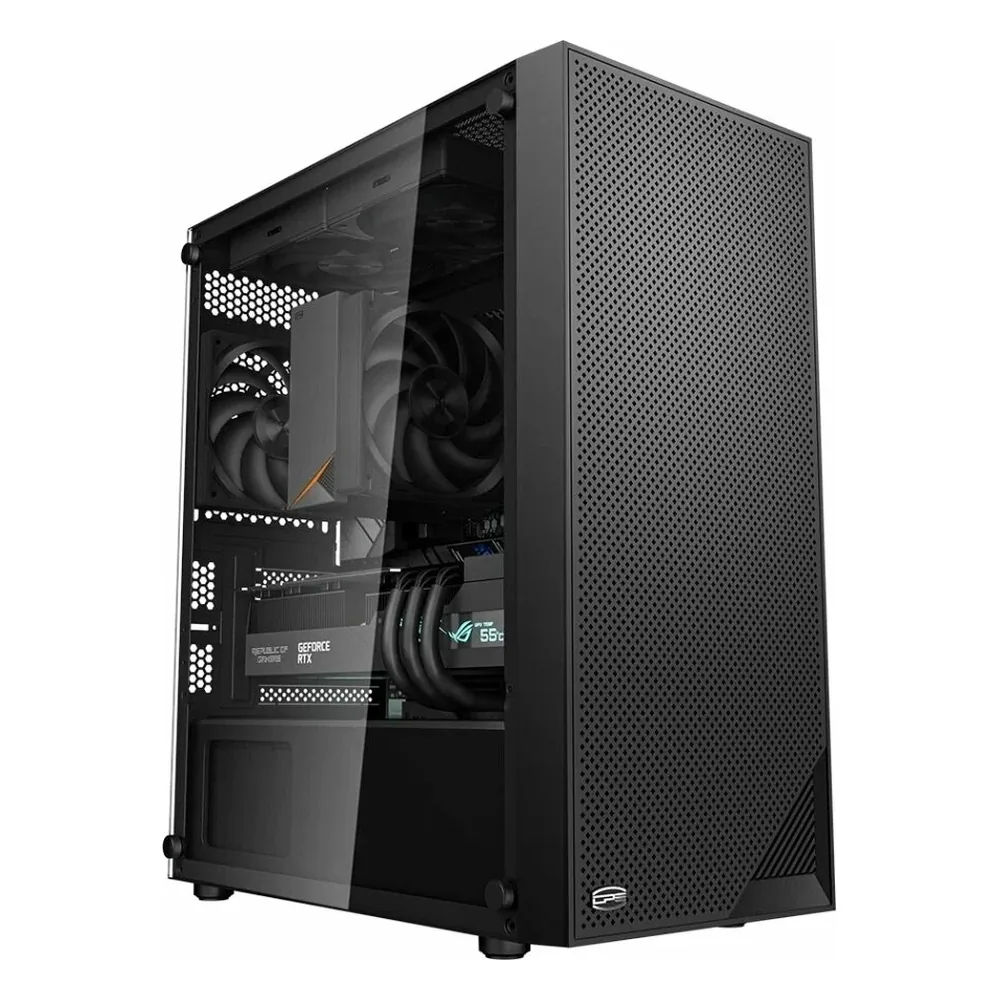 Компьютерный корпус PcCooler C3B310 BK черный без БП mATX 2xUSB3.0 audio bott PSU