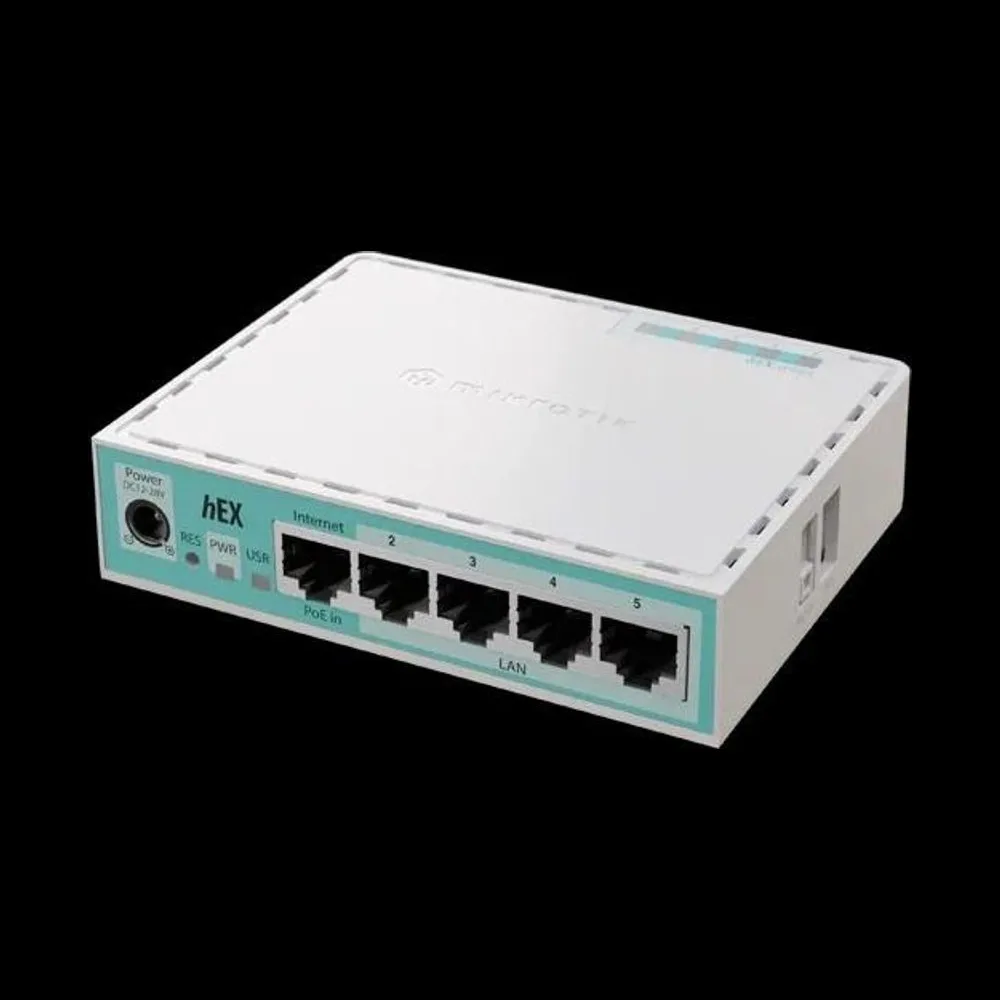 Маршрутизатор MikroTik hEX Refresh E50UG, 5×1 Гбит/с, управляемый