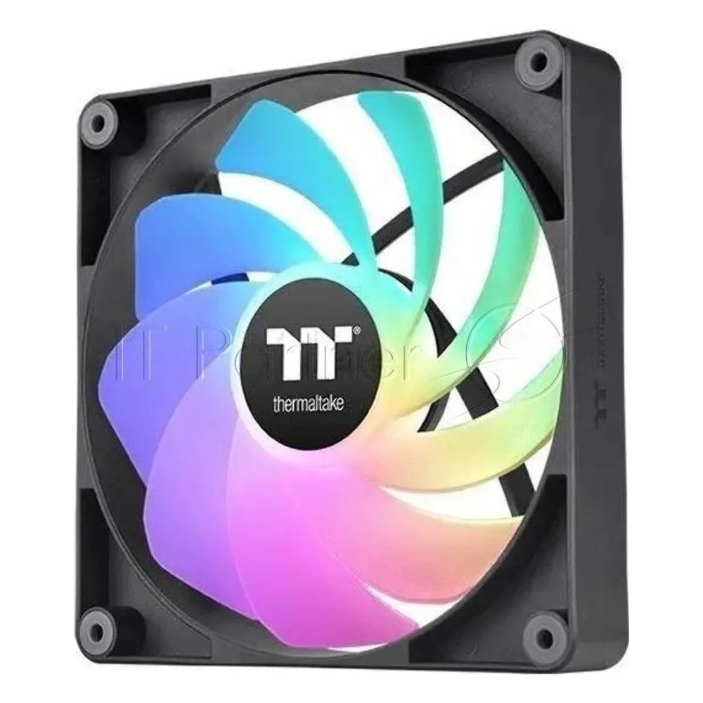 Вентилятор для корпуса Thermaltake CT140 Sync Reverse ARGB 140х140x25 черный 4-pin 32.8дБ (упак.:2шт) (CL-F174-PL14SW-A) Ret