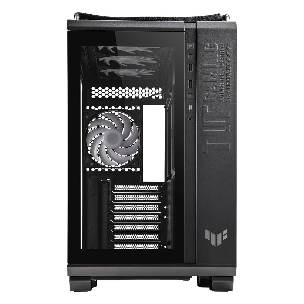 Компьютерный корпус ASUS TUF GAMING GT502 PLUS TG ARGb черный/GT502 PLUS/BLK/TG (90DC0090-B19010)
