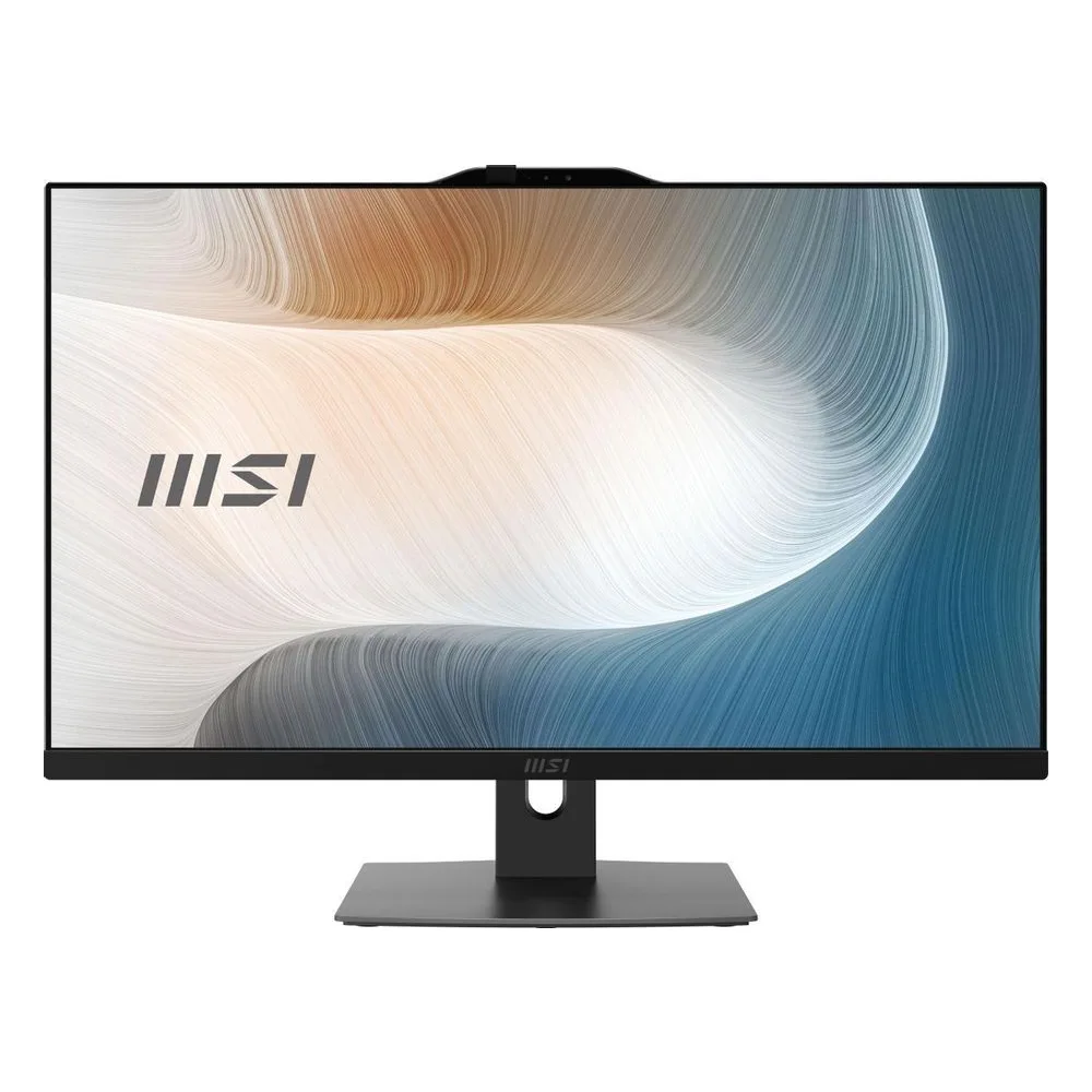 Моноблок MSI Modern AM272P 1M AiO 27" FHD (1920x1080)IPS AG Non-touch, Core i7-150U (1.8GHz), 16Gb DDR5(2x8GB),512Gb SSD M.2,Intel UHD,WiFi,BT,camera,WirelessKB&mouse Eng/Rus,NoOS,1y w-ty,черный (9S6-AF8231-1026)