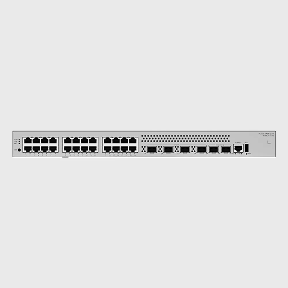Коммутатор Huawei S530-24T4XE, 24×1 Гбит/с LAN + 4×10 Гбит/с SFP+, управляемый