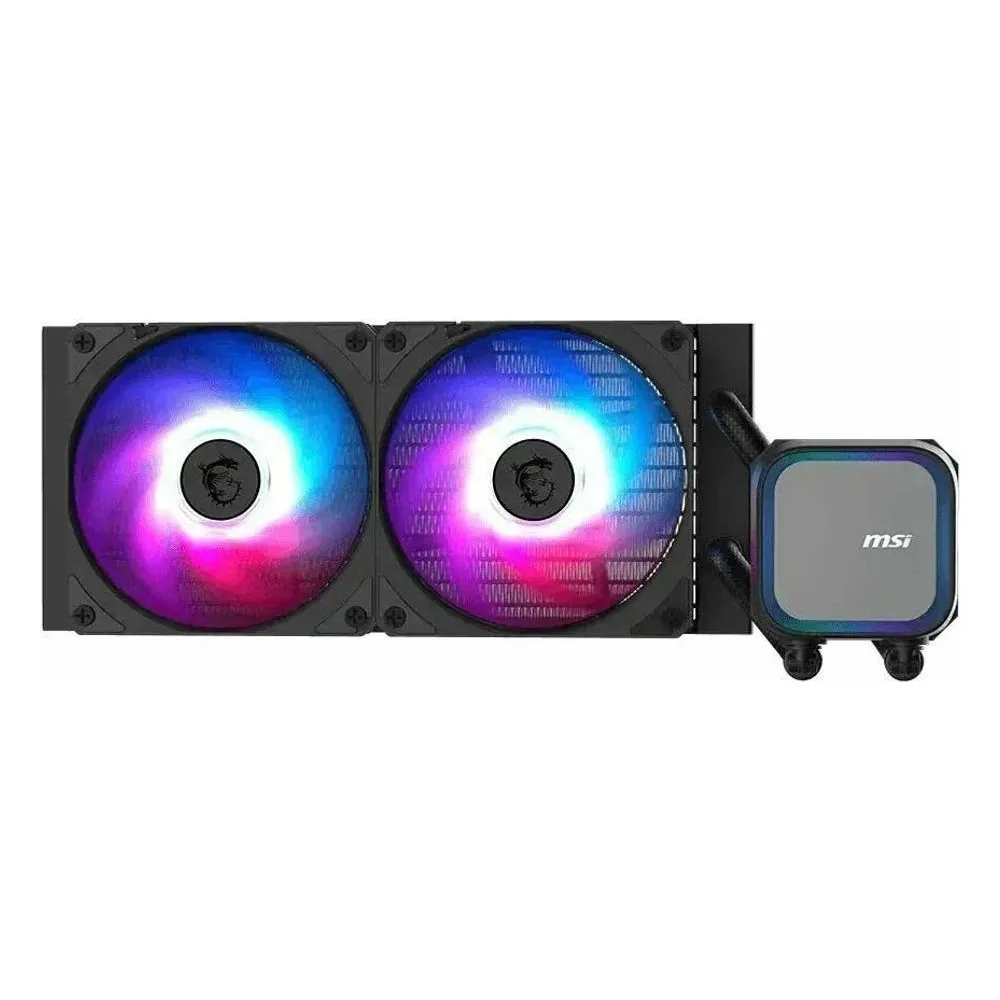 Система жидкостного охлаждения MSI MAG CORELIQUID A13 240 2x ARGb Fan, ARGb Block,