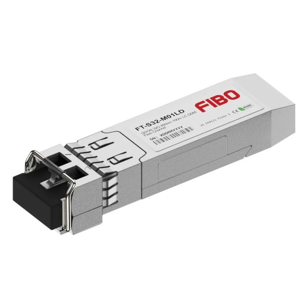 Трансивер FIBO FT-S32-M01LD SFP28 модуль, 32G (32/16/8G), 100м, 850 нм VCSEL, LC, DDM