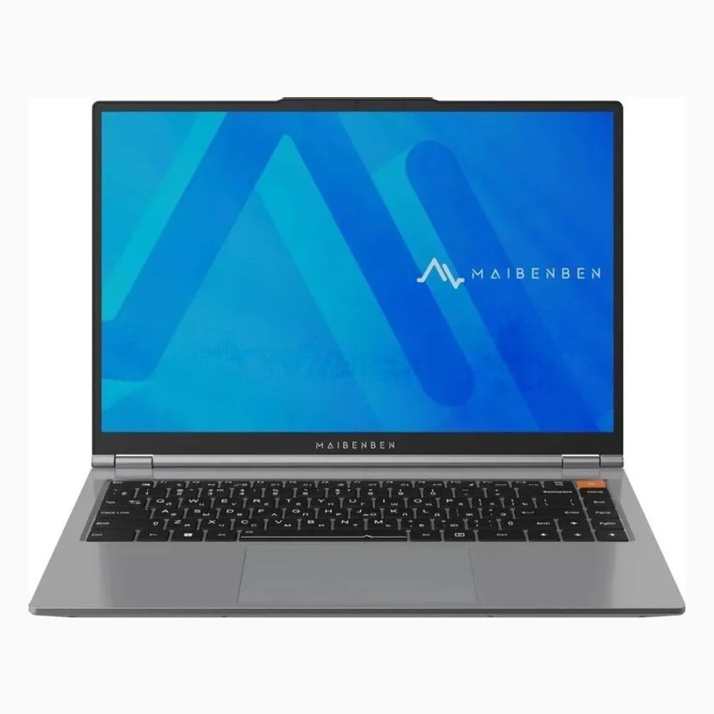 Ноутбук Maibenben P15B-R576UM 15.3" WUXGA IPS, AMD R5-7640HS, 16Gb, 512Gb SSD, Linux, серый