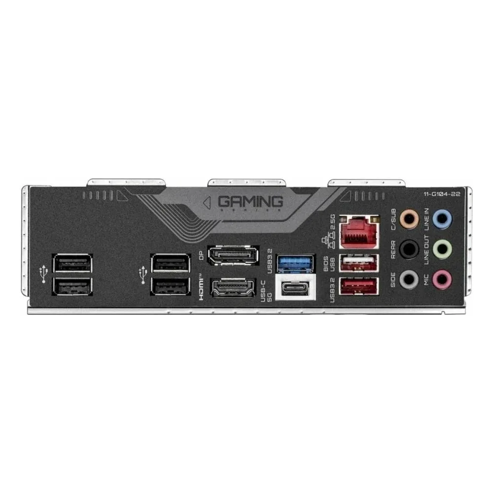 Материнская плата GIGABYTE B760 GAMING X WIFI6E GEN5, LGA1700, Intel B760, 4xDDR5, 4xSATA, 3xM.2, 1xPCIe 5.0 x16, DisplayPort, HDMI, 1x2.5Gb LAN, USB Type-C, 6x3.5 мм, 7.1, ATX