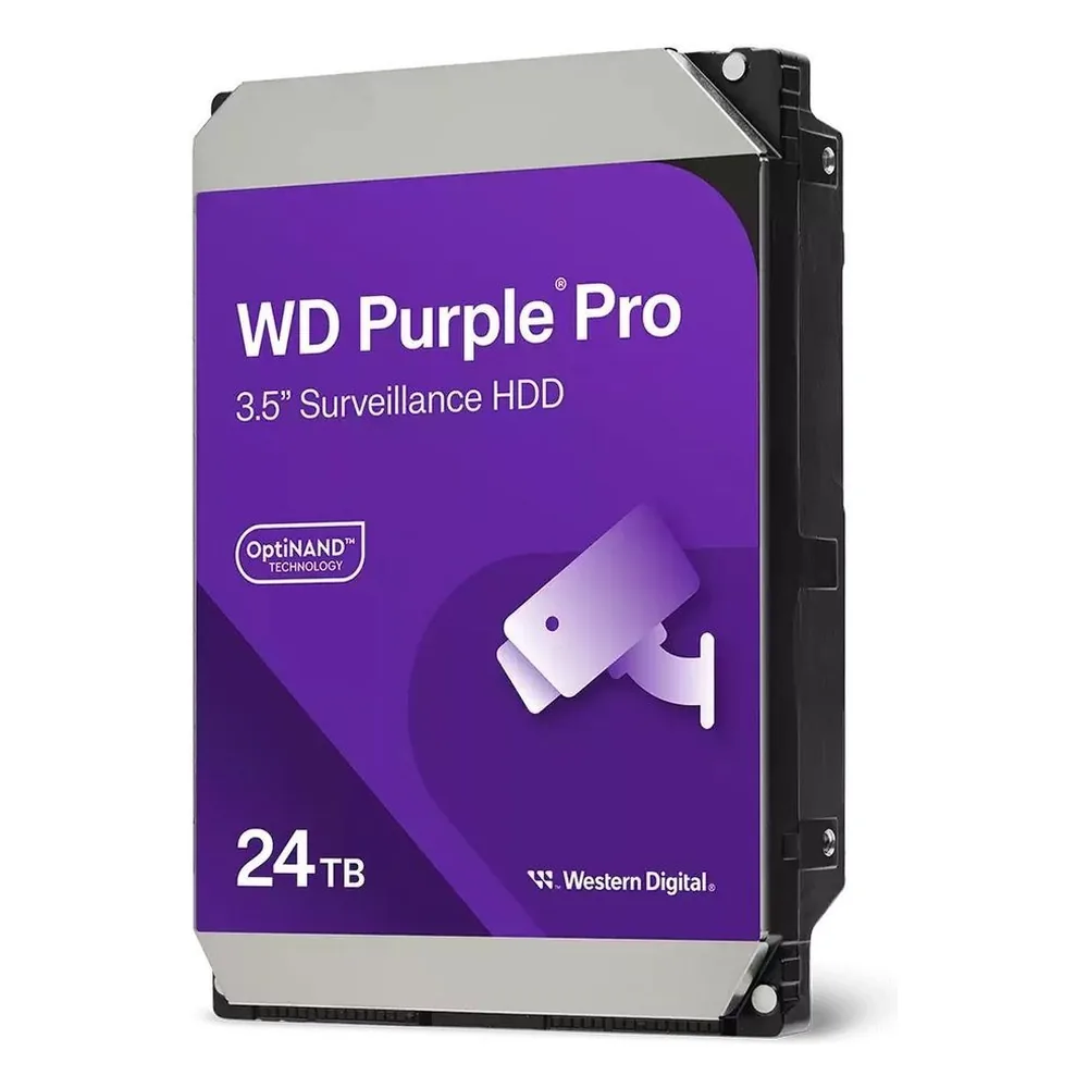 Жесткий диск HDD WD Purple Pro 24Tb 7200rpm SATA 512Mb 3.5"