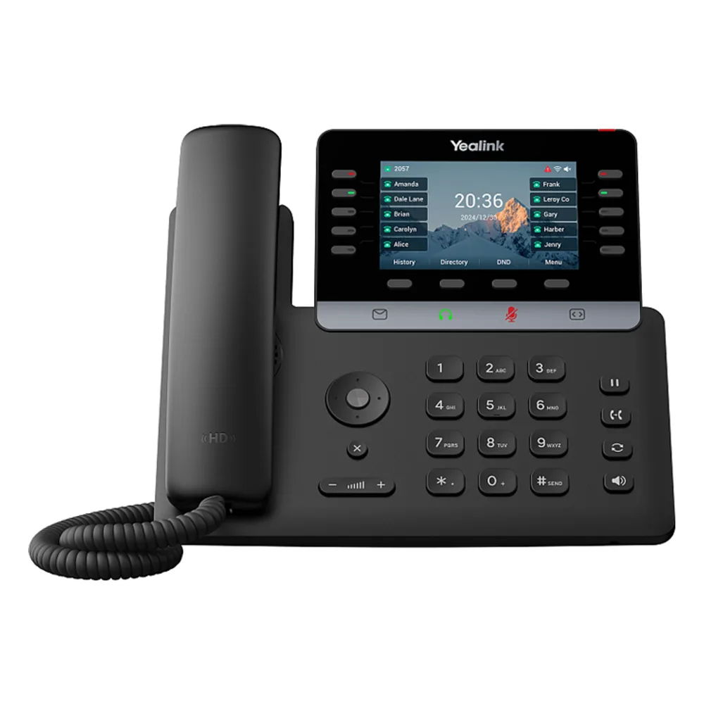 Телефон IP Yealink SIP-T74W черный