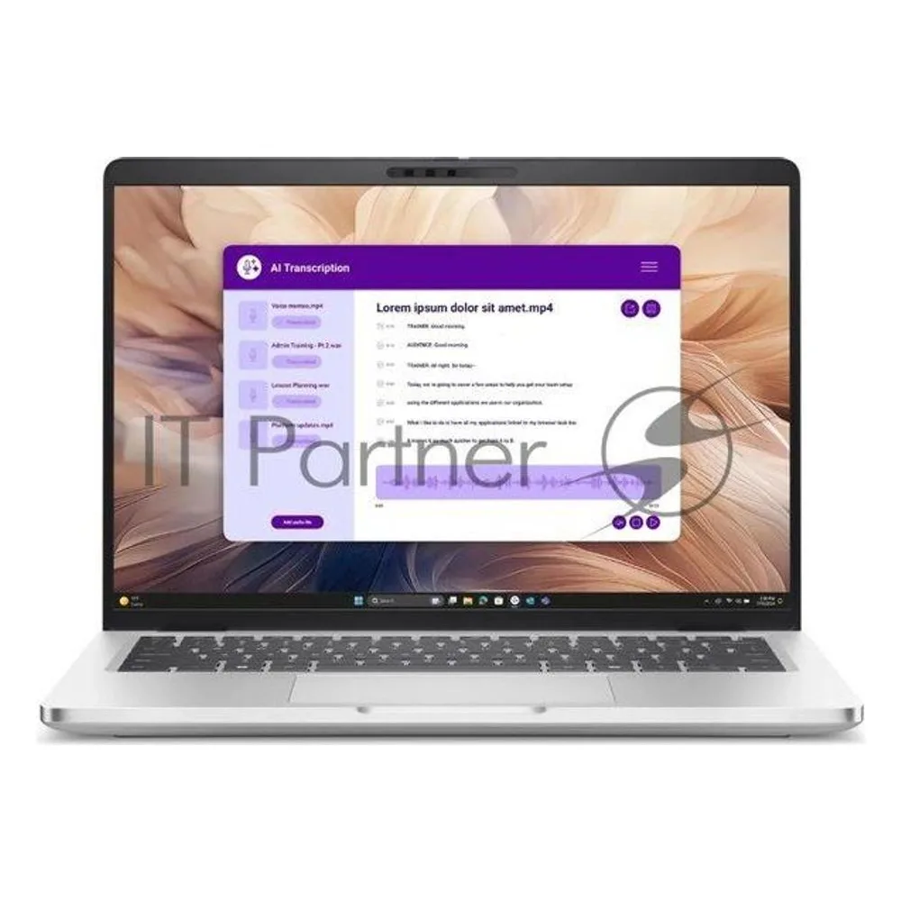 Ноутбук Dell Pro 14 Plus Core Ultra 7 265U 16Gb SSD1Tb Intel Graphics 14" IPS FHD+ (1920x1200) Linux grey WiFi BT Cam (PRO14PL-5655)