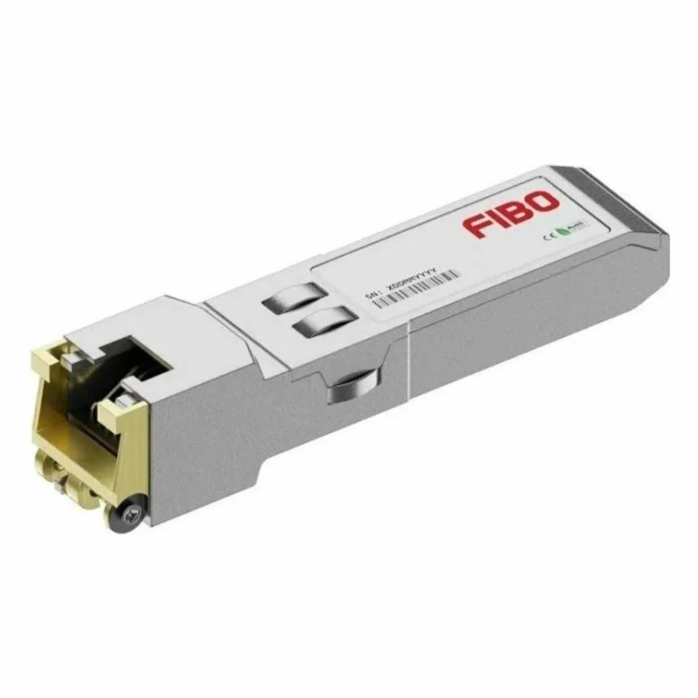 Трансивер FIBO FT-S10-RJ45M(30m) SFP+ модуль RJ45, 10G, 30м, cat 5E (чип Marvell)