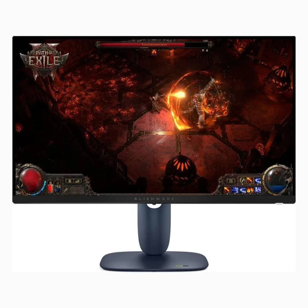 Монитор Dell 27" AW2725DM, 16:9, IPS, QHD, 1/4ms, 400cd, 180Hz, HDMI, DP, USB, HAS