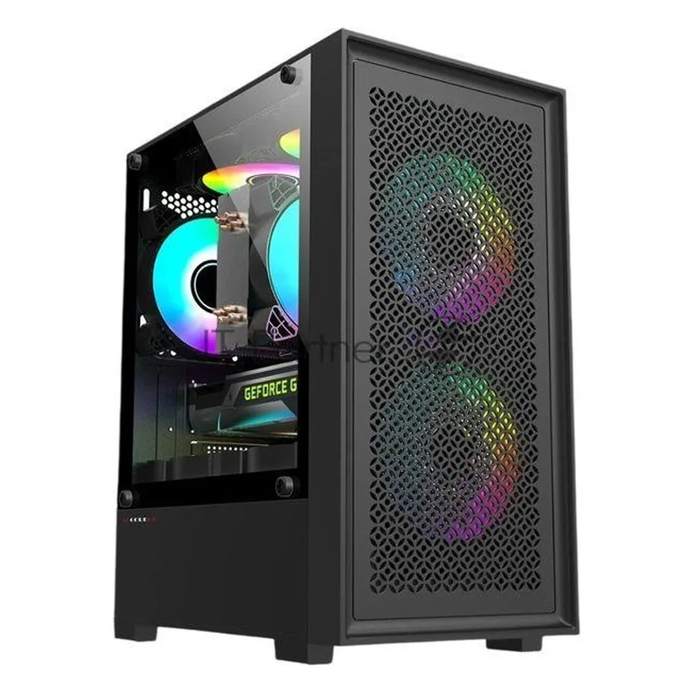 Корпус ACCORD ACC-1902, Mini-Tower, чёрный