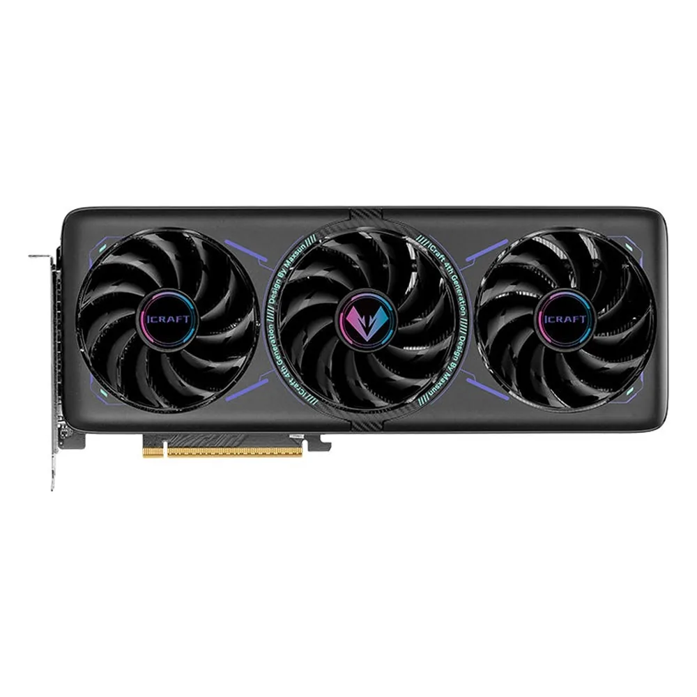 Видеокарта MAXSUN GeForce RTX 5060 iCraft OC, 8 GB GDDR7, 128 bit, 3xDisplayPort, HDMI, GPU 2280 MHz