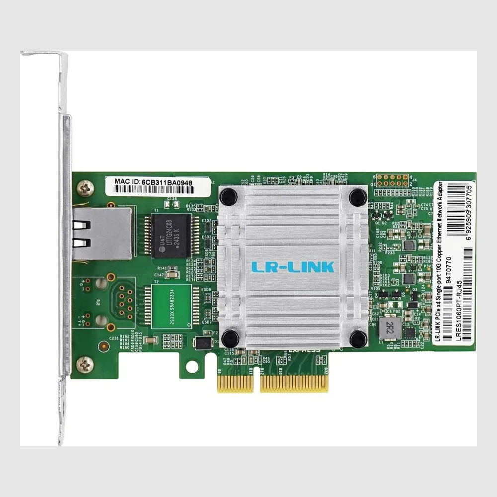 Сетевой адаптер LR-LINK LRES1060PT-RJ45 100G Intel E610 RJ45 PCIEx4