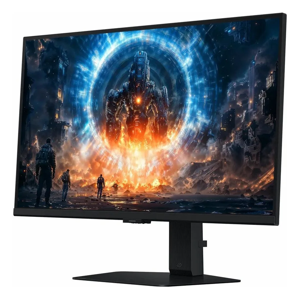 Монитор 27" Samsung Odyssey G6 S27FG606EI Fast IPS 2560x1440, 350 Гц, 1 мс, 16:9, 350 кд/м², HDMI, DisplayPort, HDR, Flicker Free, Low Blue Light, черный