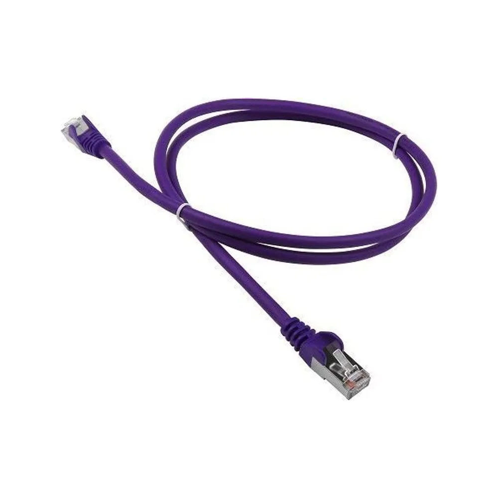 Патч-корд Lanmaster LAN-PC45/S5E-15-VI FTP RJ-45 вил.-вилка RJ-45 кат.5E 15м фиолетовый LSZH
