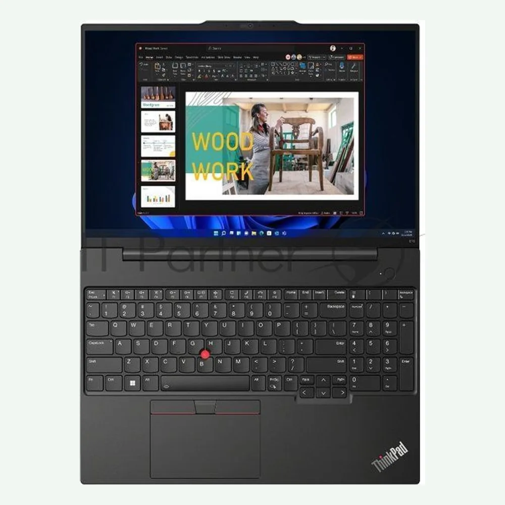Ноутбук Lenovo ThinkPad E16 Gen 2/16"/IPS/AMD Ryzen 7 7735HS/16Gb/512Gb/SSD/AMD Radeon 680M/Без ОС/черный/1.81kg