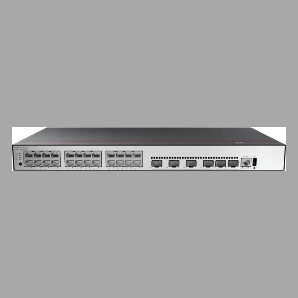Коммутатор Huawei S5735-L24T4XE-A-V2, 24×1 Гбит/с + 4×10 Гбит/с SFP+, управляемый
