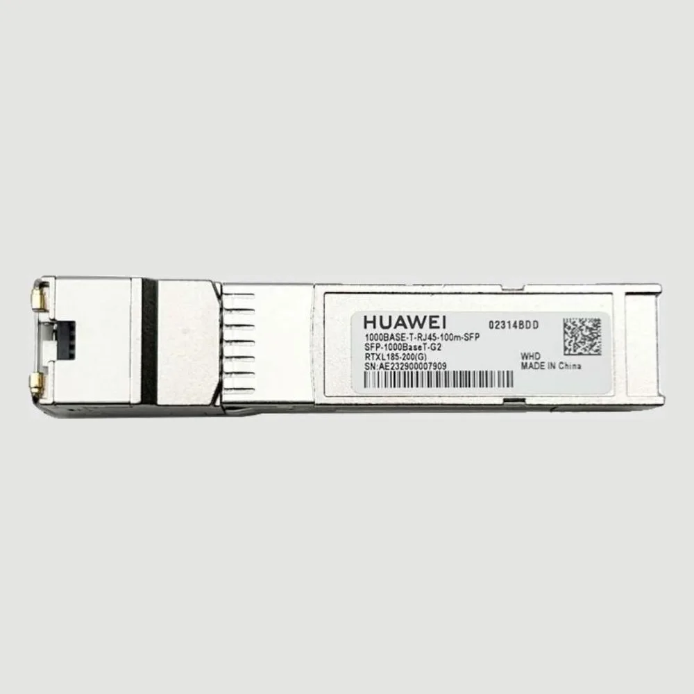Трансивер Huawei SFP-1000BaseT-G2 Electrical Transceiver,SFP,GE,Electrical Interface Module(100m,RJ45)