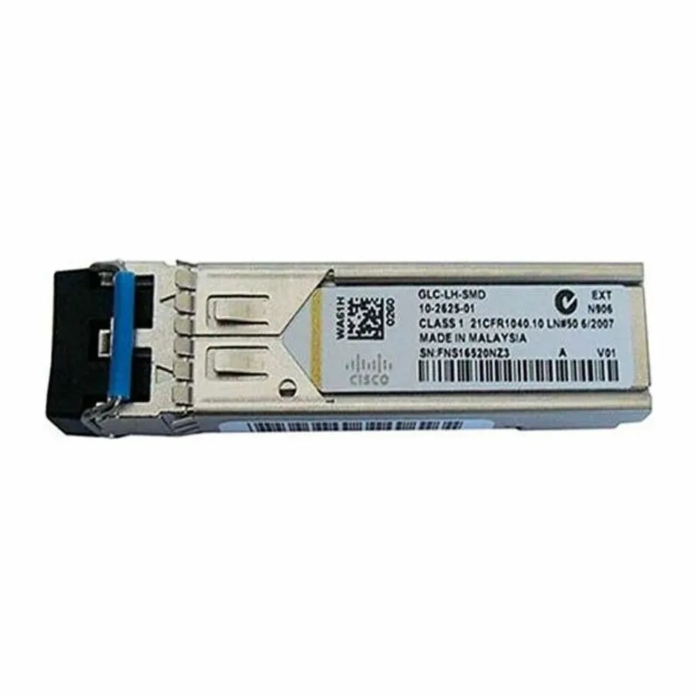 Модуль GLC-LH-SMD= 1000BASE-LX/LH SFP transceiver module, MMF/SMF, 1310nm, DOM