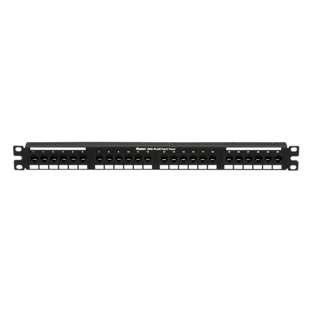 Патч-панель Panduit DP24688TGY 19" 1U 24xRJ45 кат.6 UTP