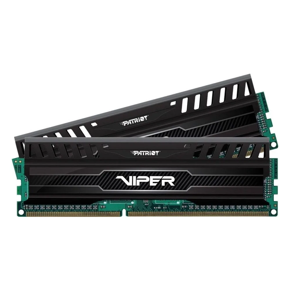 Оперативная память Patriot Viper 3, DDR3, 16GB (2x8 GB), 1866 MHz, CL10, DIMM, радиатор, черный