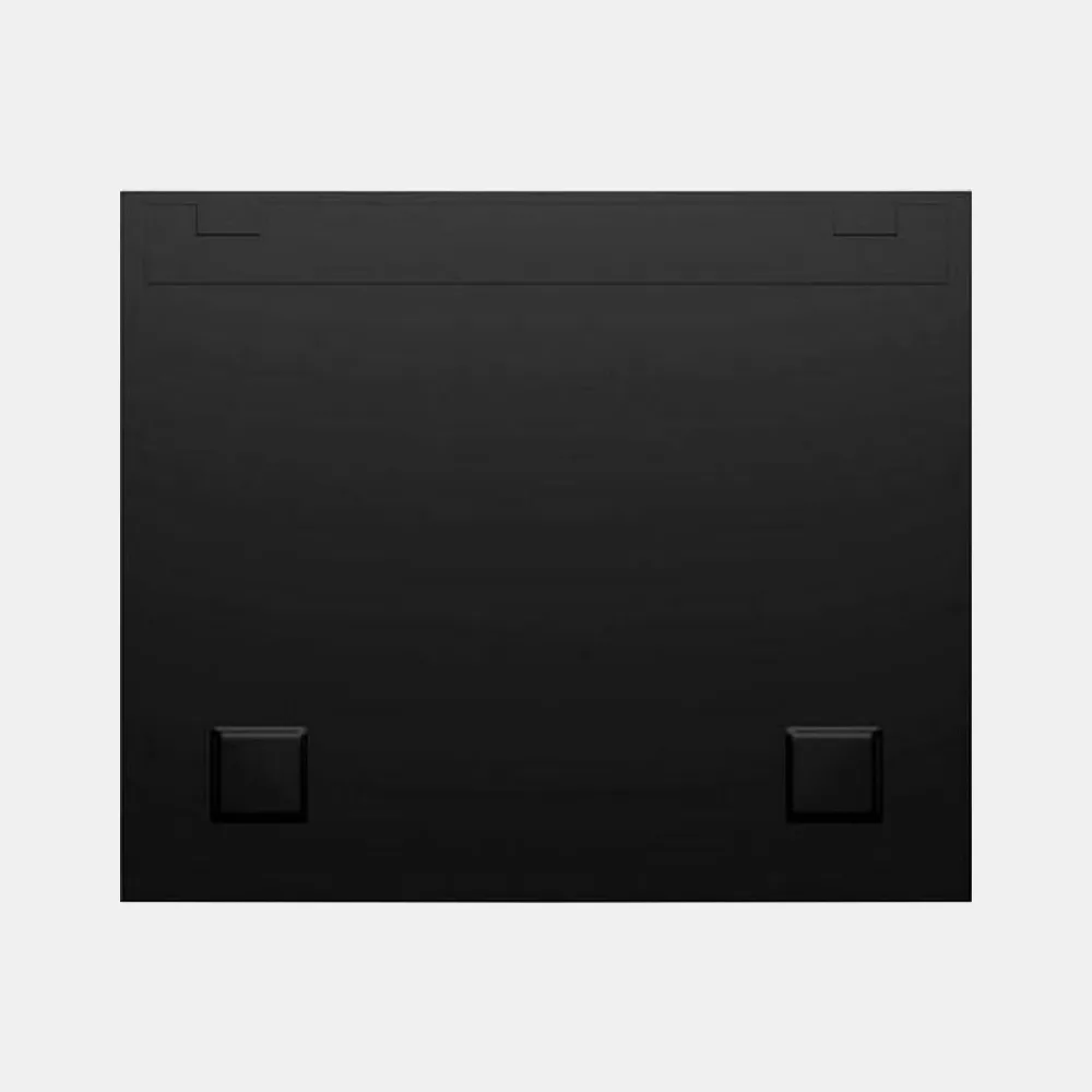 Шкаф телекоммуникационный настенный 19" 9U 600x350x501 мм (ШхГхВ) дверь стекло, черный (RAL 9004) Cabeus SH-05F-9U60/35-BK