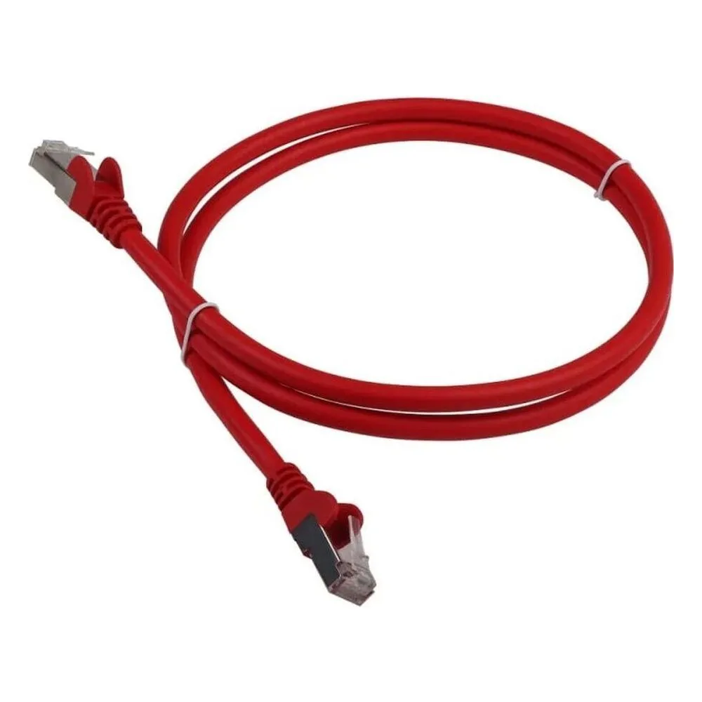 Патч-корд Lanmaster LAN-PC45/S6A-5.0-RD вилка RJ-45-вилка RJ-45 кат.6А 5м красный LSZH