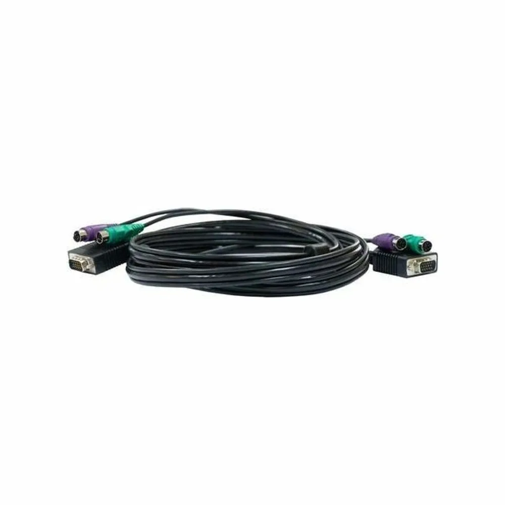 Кабель D-Link DKVM-CB3/A3A KVM длиной 3 м с разъемами PS2