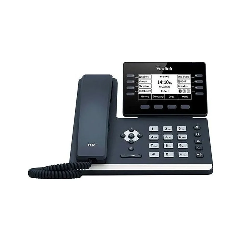 Телефон IP YEALINK SIP-T53, 12 аккаунтов, USB, GigE, без БП, шт