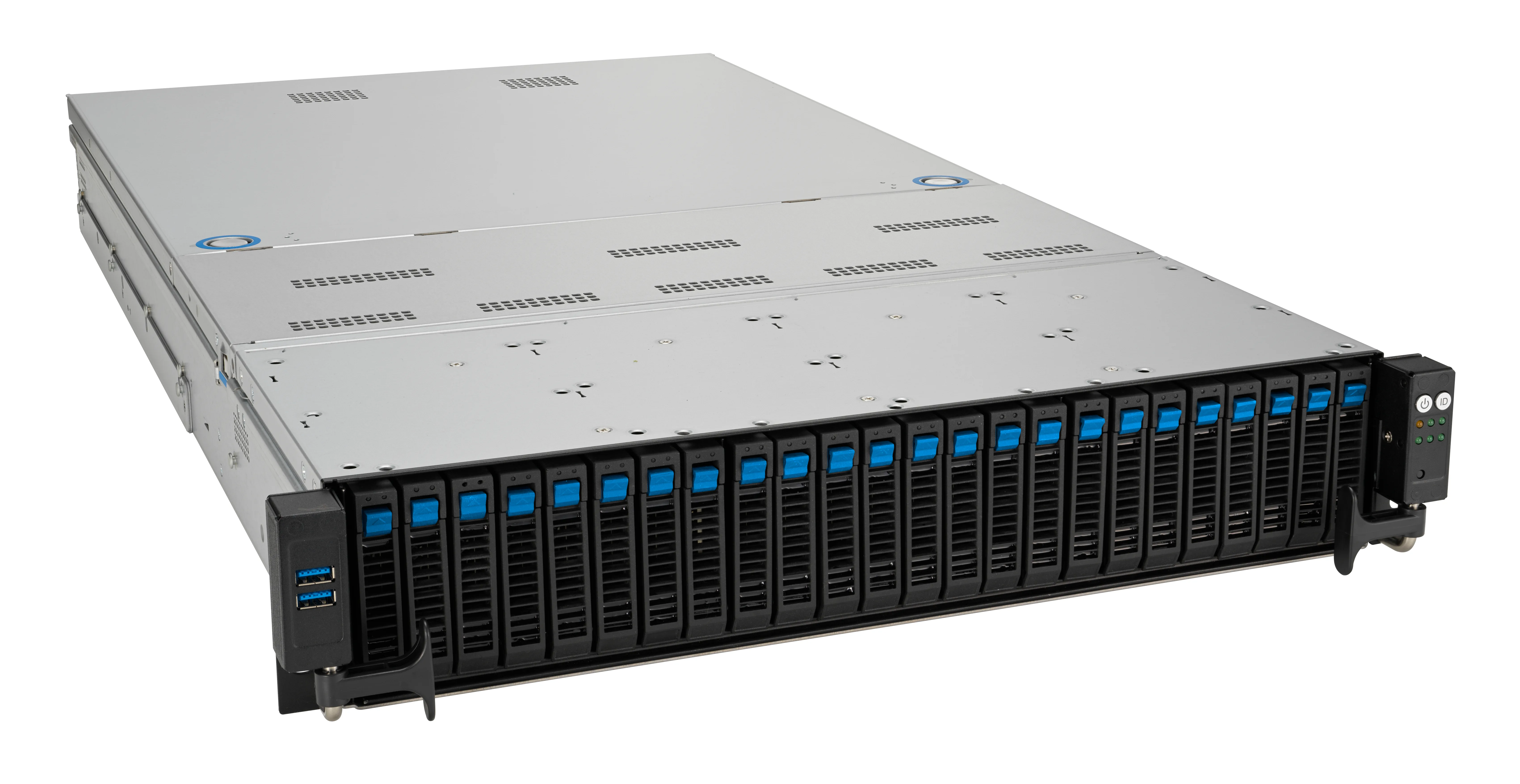 Серверная платформа Asus RS720A-E12-RS24U/10G/2.6kW/24NVMe/GPU